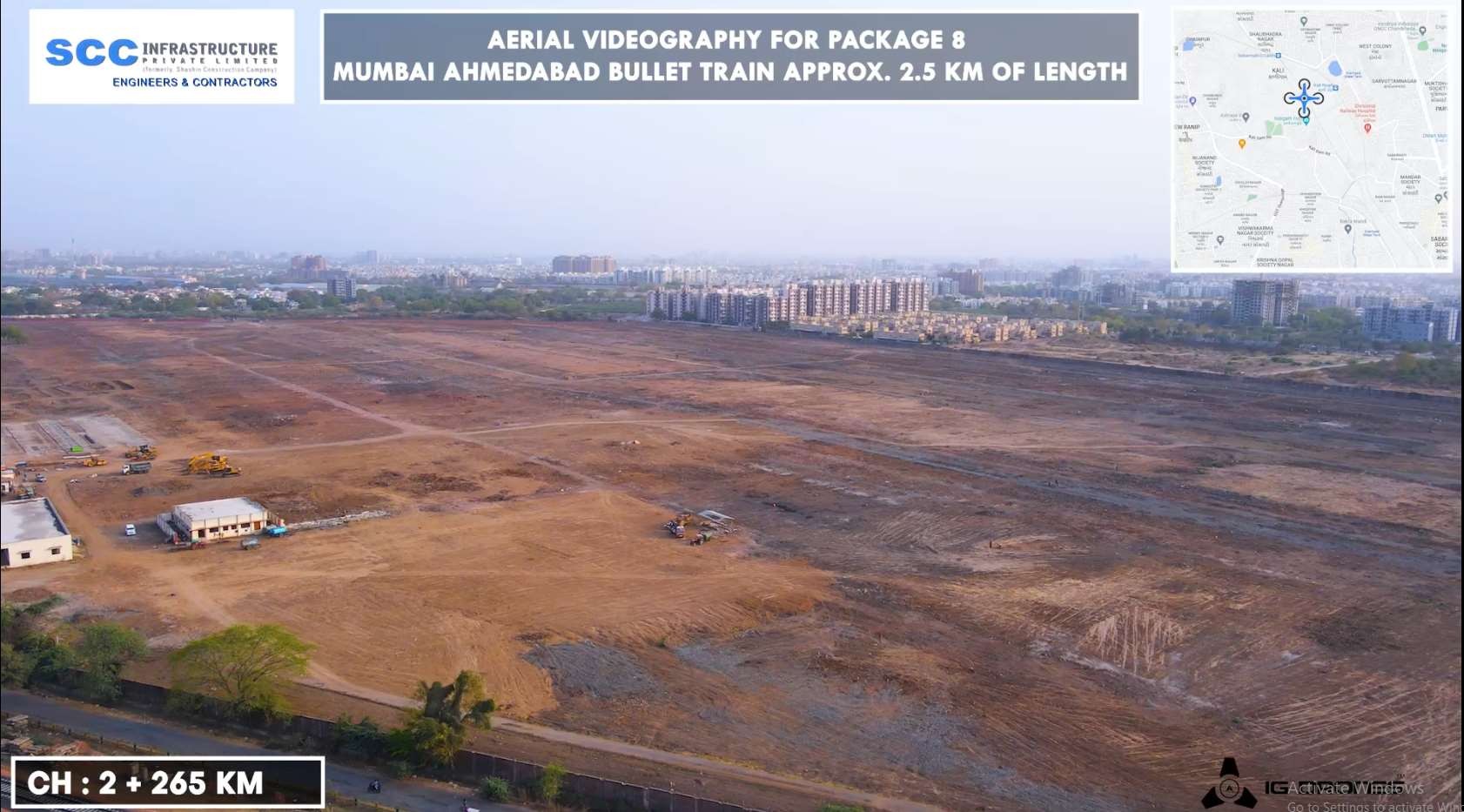 Pier work in progress @ Ch. 191, Valsad District